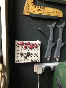 Router bit rack