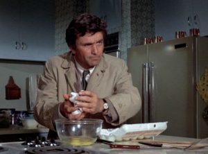 Columbo cooks 