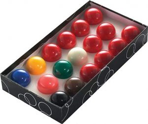 Snooker balls