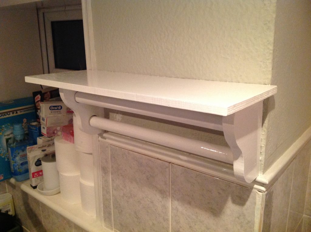 Bathroom shelf