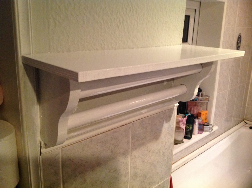 Bathroom shelf